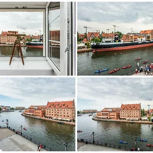 Above Motława Gdańsk